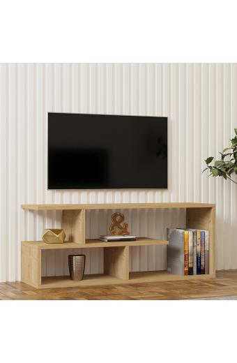 Έπιπλο τηλεόρασης Waldo pakoworld φυσικό μελαμίνης 100x29,5x40εκ