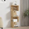 Ραφιέρα επιδαπέδια Pratel pakoworld σε oak απόχρωση 25x27x95εκ