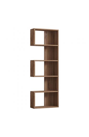 Βιβλιοθήκη Cascade pakoworld σε sonoma  απόχρωση 51.8x22x150εκ