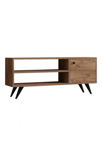 Έπιπλο τηλεόρασης Wison pakoworld σε sonoma απόχρωση 120x29x50εκ