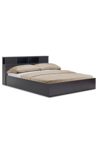 Κρεβάτι OLYMPUS pakoworld χρώμα wenge 160x200εκ