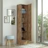 Ντουλάπι-στήλη Xara pakoworld sonoma 35.5x31.5x180εκ
