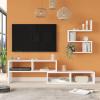 Σύνθετο σαλονιού Kakomo pakoworld σε λευκή απόχρωση 170x29.5x43εκ