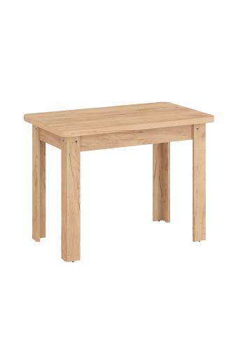 Τραπέζι Celeste pakoworld μελαμίνης σε oak απόχρωση 100x60x73.5εκ