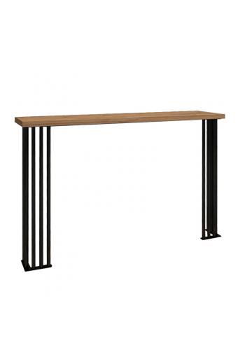 Κονσόλα Bruce pakoworld καρυδί 100x18x88εκ