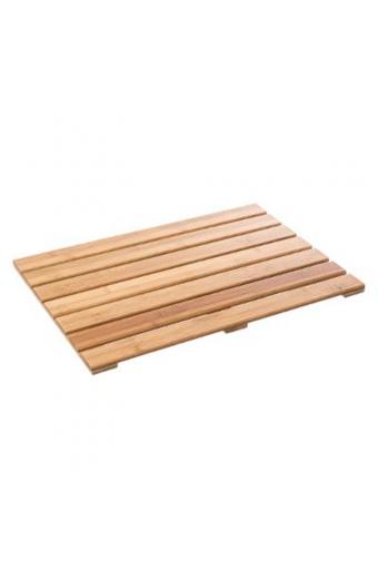 Ταπέτο μπάνιου Bambou pakoworld χρώμα φυσικό 53x36x2.2εκ