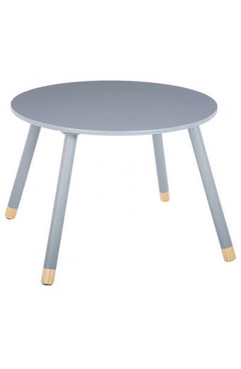 Παιδικό τραπεζάκι Playful pakoworld γκρι-φυσικό Φ60x43.5εκ