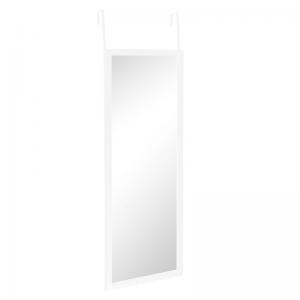 Καθρέπτης πόρτας PWD-0111 pakoworld polyresin-λευκό 34x1.7x94εκ