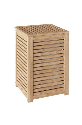 Καλάθι απλύτων Africa pakoworld φυσικό 40x38x58εκ
