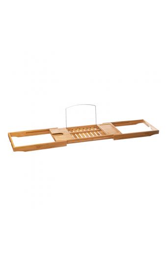 Πλατό μπανιέρας Platon pakoworld φυσικό bamboo 70x15x4,5εκ