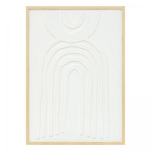 Πίνακας σε καμβά Bobby pakoworld mdf 50x2.6x70εκ