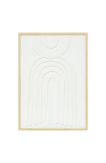 Πίνακας σε καμβά Bobby pakoworld mdf 50x2.6x70εκ