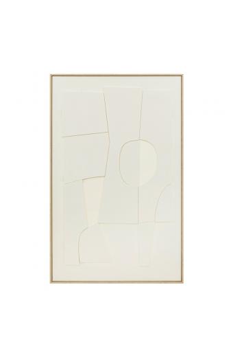 Πίνακας σε καμβά Brendo pakoworld mdf 75x3.5x116εκ