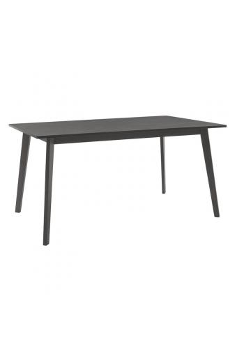 Tραπεζαρία Benson - Toto pakoworld σετ 7τμχ rustic grey - ύφασμα γκρι 150x90x75εκ