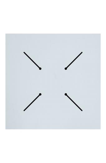 Επιφάνεια τραπεζιού Fervor pakoworld HPL ivory 70x70εκ πάχους 12mm