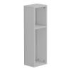 Επιδαπέδια Ραφιέρα Racks pakoworld σε λευκή απόχρωση 20x15x65εκ