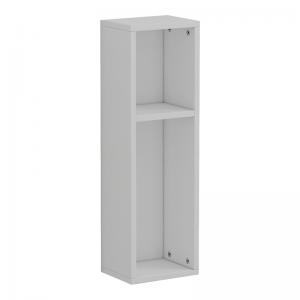 Επιδαπέδια Ραφιέρα Racks pakoworld σε λευκή απόχρωση 20x15x65εκ