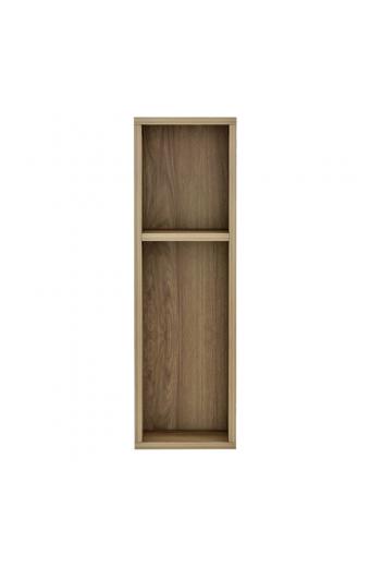 Ραφιέρα-κομοδίνο τοίχου Racks pakoworld σε sonoma απόχρωση 20x15x65εκ