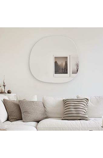 Καθρέπτης Frameless 1 pakoworld μαύρο 49x1.2x52εκ