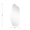Καθρέπτης Ιrregular 1 pakoworld 50x1x120εκ