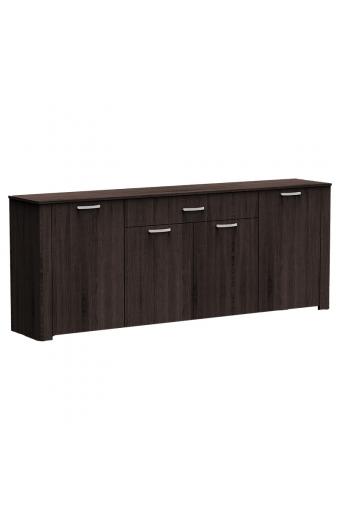 Μπουφές Kinley pakoworld grey-wenge 210x40x82εκ