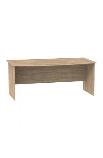 Γραφείο εργασίας Anze pakoworld φυσικό μελαμίνης 180x93.5x75εκ