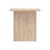 Τραπέζι Kumba pakoworld σε oak απόχρωση 80x40x42εκ