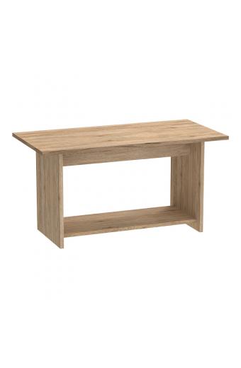 Τραπέζι Kumba pakoworld σε oak απόχρωση 80x40x42εκ