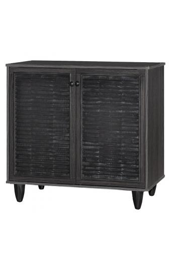 Παπουτσοθήκη-ντουλάπι Ronan pakoworld χρώμα wenge 70.5x35x66εκ