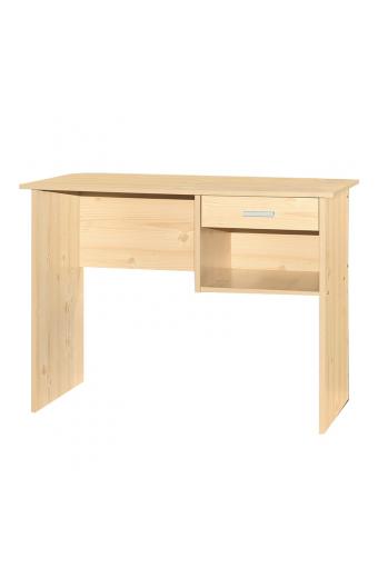 Γραφείο εργασίας με συρτάρι Michael pakoworld φυσικό 88x45x72εκ