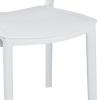 Τραπεζαρία κήπου Groovy-Ignite pakoworld σετ 5τεμ PP λευκό 80x80x74,5εκ.