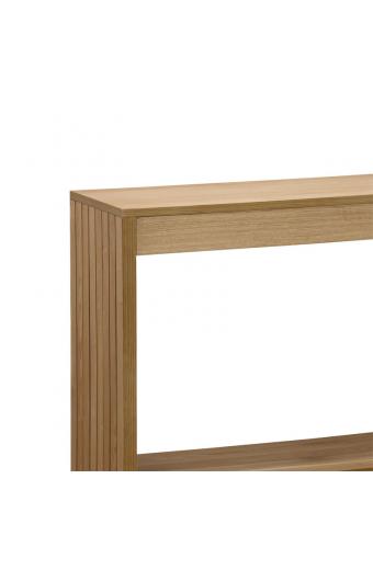 Κονσόλα Focused pakoworld MDF φυσικό 120x35x74εκ