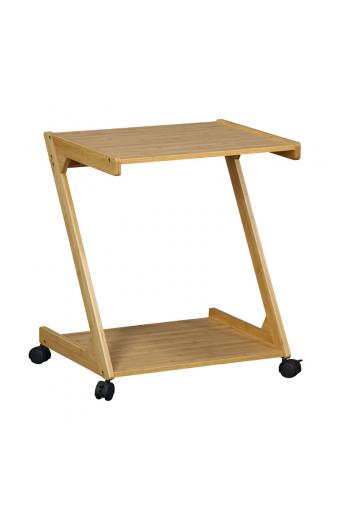 Βοηθητικό τραπέζι Fit pakoworld MDF φυσικό 50x39x59εκ