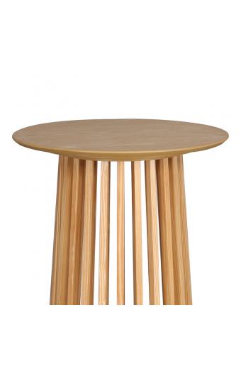 Τραπέζι μπαρ Domonic pakoworld mdf φυσικό Φ60x105εκ
