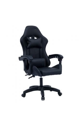 Καρέκλα γραφείου gaming William pakoworld PU μαύρο