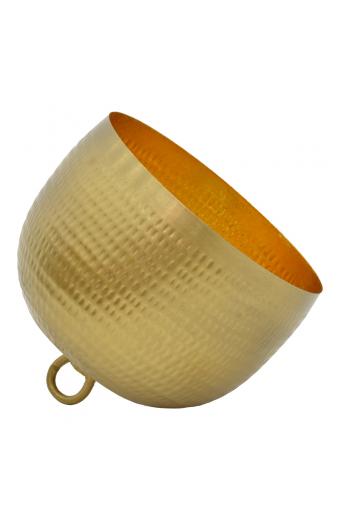 Φωτιστικό δαπέδου Lightie Inart E27 χρυσό μέταλλο Φ35x33εκ