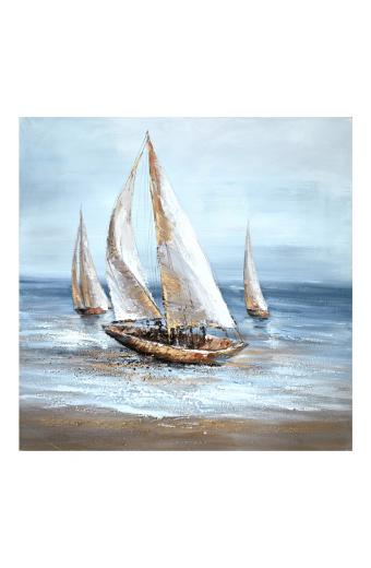 Πίνακας σε καμβά Sailer Inart 100x3x100εκ