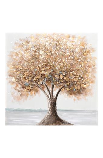 Πίνακας σε καμβά Nator II Inart 80x3x80εκ