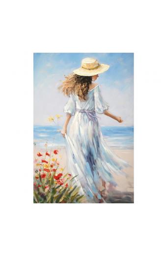 Πίνακας σε καμβά Avra Ι Inart 60x3x90εκ