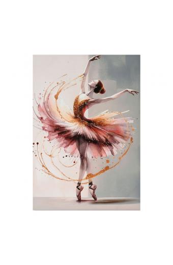 Πίνακας σε καμβά Dancito I Inart 70x2.5x100εκ