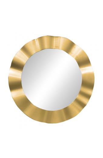 Καθρέπτης Perfor Inart χρυσό pp Φ55x2.5εκ