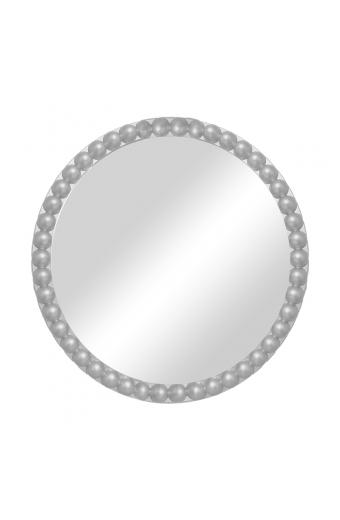 Καθρέπτης Mebel Inart ασημί pp Φ60x3.5εκ