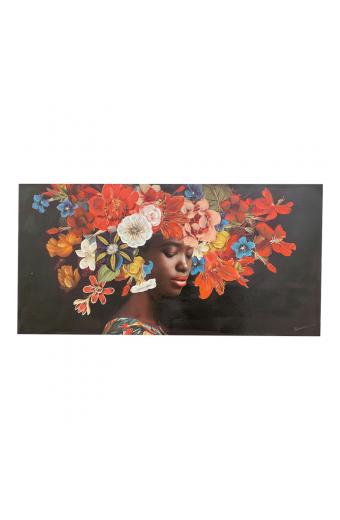 Πίνακας σε καμβά Trady Inart 120x3x60εκ