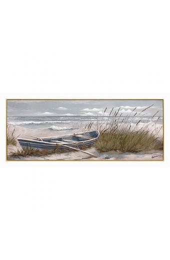 Πίνακας σε καμβά Barcu Inart με πλαίσιο 150x3.5x60εκ