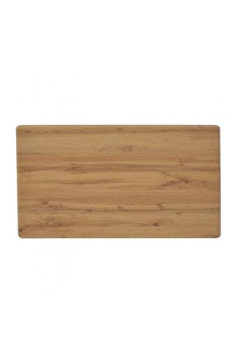 Επιφάνεια τραπεζιού Wimeja pakoworld τ.Werzalit σε oak απόχρωση 120x80εκ