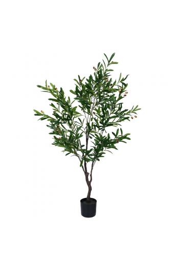 Διακοσμητικό φυτό Olive tree I σε γλάστρα Inart πράσινο pp Υ150εκ