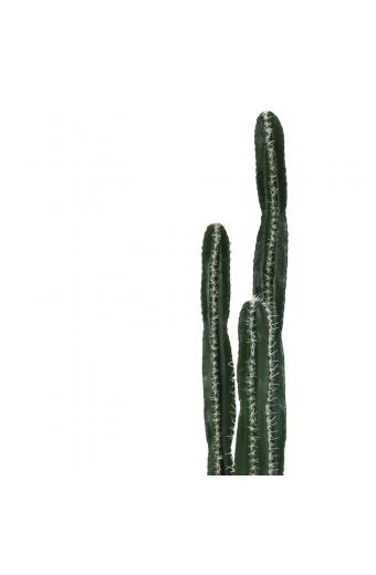 Διακοσμητικό φυτό Cactus II σε γλάστρα Inart πράσινο pp Υ155εκ