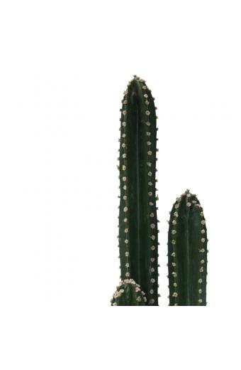 Διακοσμητικό φυτό Cactus III σε γλάστρα Inart πράσινο pp Υ85εκ