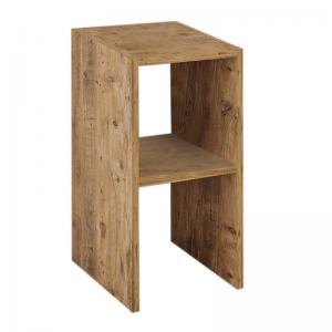Κομοδίνο Deseo pakoworld σε oak απόχρωση  30x30x60εκ