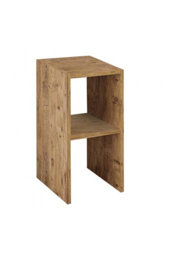 Κομοδίνο Deseo pakoworld σε oak απόχρωση  30x30x60εκ